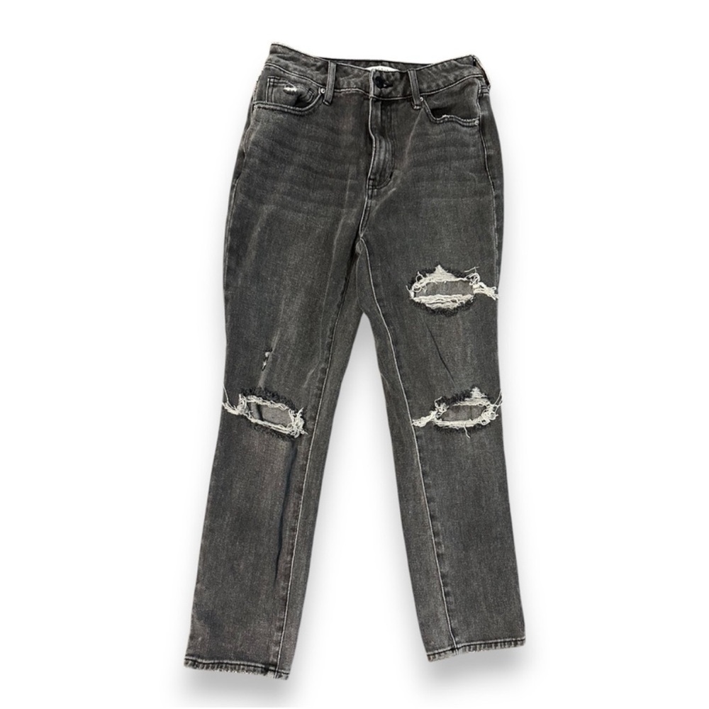 PacSun Charcoal Denim Mom Jeans